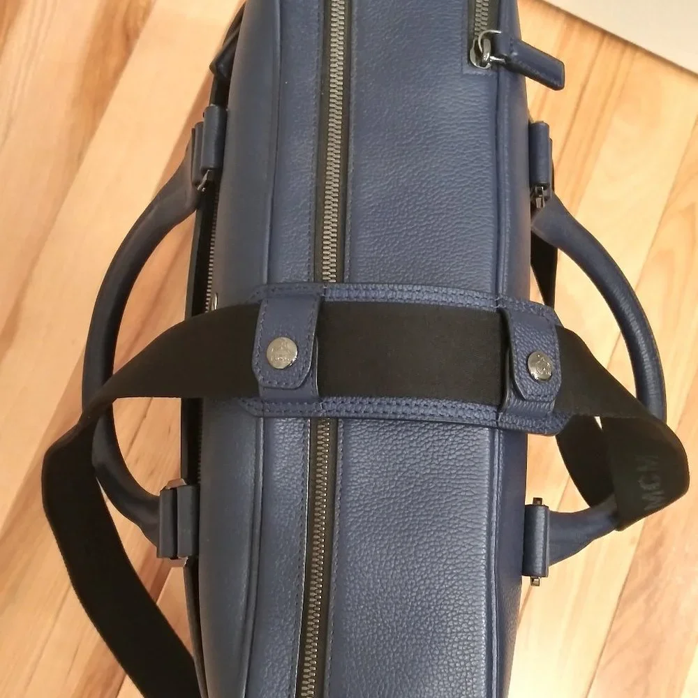 MCM Zip Briefcase/Messenger Bag